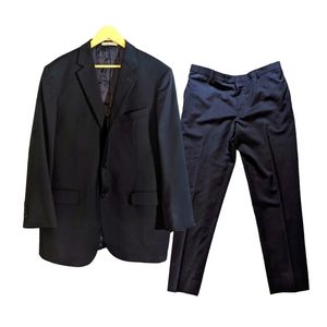 Joseph Abboud | 2 Piece Black 2 Button Suit Notch Lapel Men's Size 44L